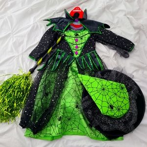 Halloween Spider Witch Costume